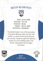 2023 NRL Elite Common Card - 027 - Reed Mahoney - Canterbury-Bankstown Bulldogs