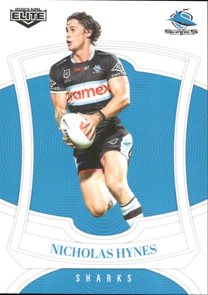 2023 NRL Elite Common Card - 030 - Nicho Hynes - Cronulla-Sutherland Sharks