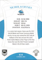 2023 NRL Elite Common Card - 030 - Nicho Hynes - Cronulla-Sutherland Sharks