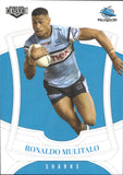 2023 NRL Elite Common Card - 033 - Ronaldo Mulitalo - Cronulla-Sutherland Sharks