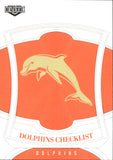 2023 NRL Elite Common Card - 037 - Dolphins Checklist - Dolphins