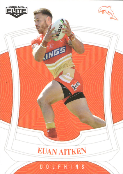 2023 NRL Elite Common Card - 038 - Euan Aitken - Dolphins