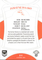 2023 NRL Elite Common Card - 041 - Jamayne Isaako - Dolphins