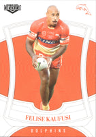 2023 NRL Elite Common Card - 042 - Felise Kaufusi - Dolphins