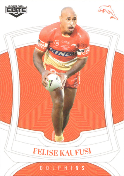 2023 NRL Elite Common Card - 042 - Felise Kaufusi - Dolphins