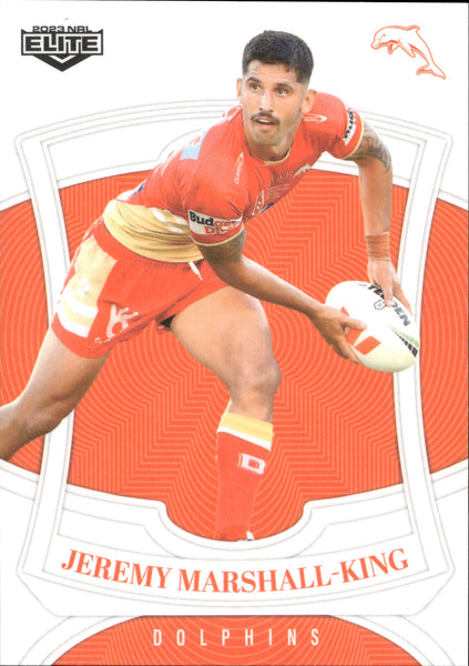 2023 NRL Elite Common Card - 043 - Jeremy Marshall-King - Dolphins