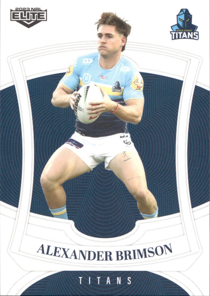 2023 NRL Elite Common Card - 047 - Alexander Brimson - Gold Coast Titans