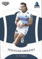 2023 NRL Elite Common Card - 049 - Tino Fa’asuamaleaui - Gold Coast Titans