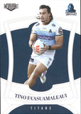 2023 NRL Elite Common Card - 049 - Tino Fa’asuamaleaui - Gold Coast Titans
