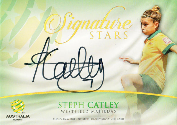2015/16 FFA Football Signature Stars Steph Catley - Matildas