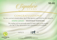 2015/16 FFA Football Signature Stars Steph Catley - Matildas
