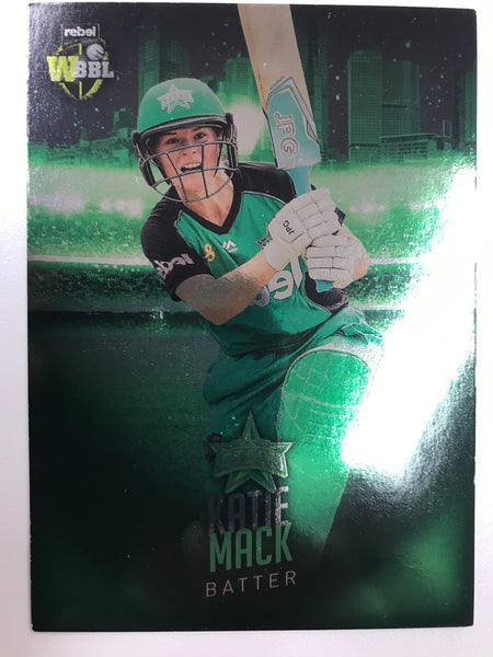 KATIE MACK - WBBL Silver Parallel Card #100
