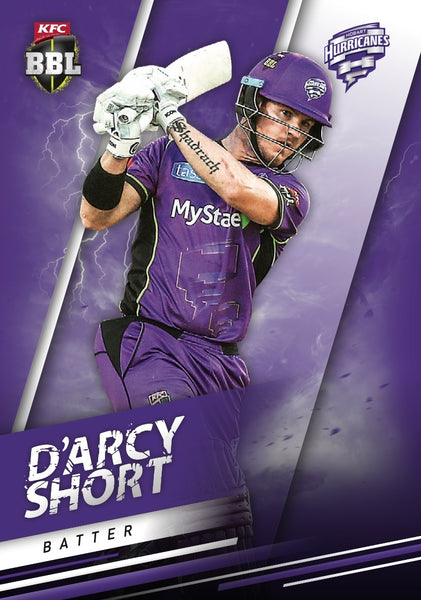 D'ARCY SHORT - BBL Silver Parallel Card #101