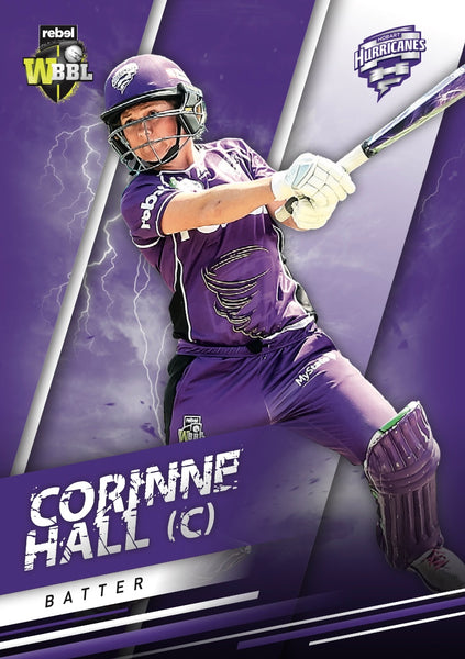 CORINNE HALL - BBL Silver Parallel Card #103