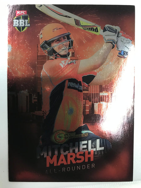 MITCH MARSH - BBL Silver Parallel Card #107