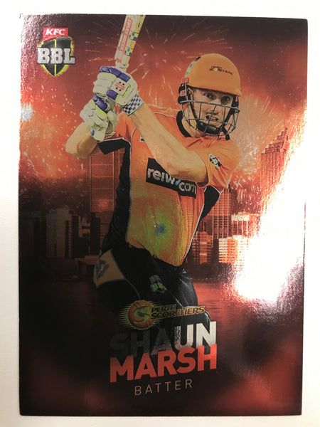 SHAUN MARSH - BBL Silver Parallel Card #108