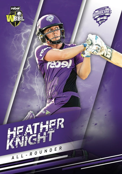 HEATHER KNIGHT - WBBL Silver Parallel Card #108