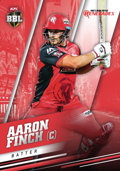 AARON FINCH - BBL Silver Parallel Card #111