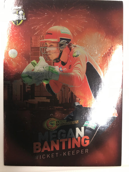 MEGAN BANTING - WBBL Silver Parallel Card #114