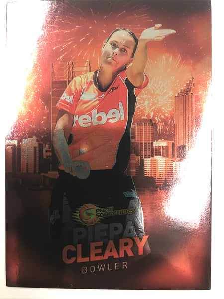 PIEPA CLEARY - WBBL Silver Parallel Card #117