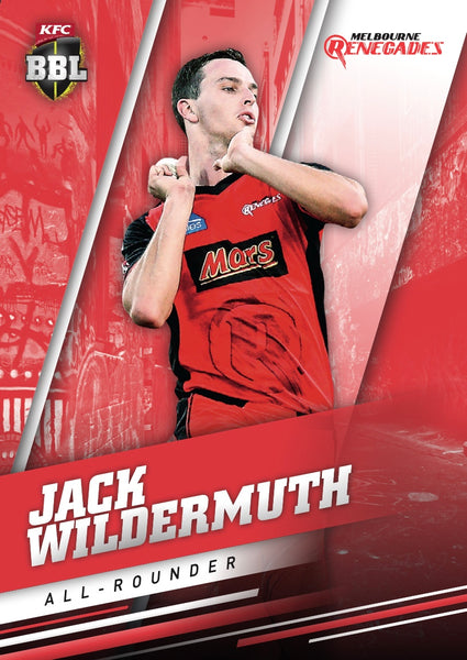 JACK WILDERMUTH - BBL Silver Parallel Card #120