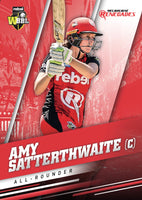 AMY SATTHERTHAITE - BBL Silver Parallel Card #121