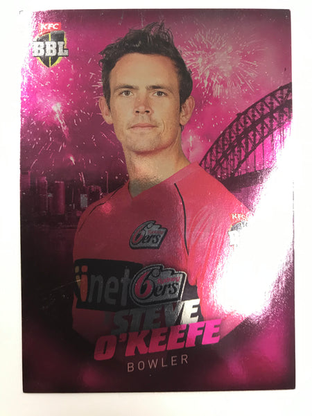 STEVE O'KEEFE - BBL Silver Parallel Card #130