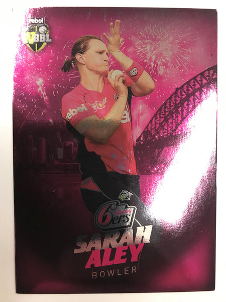 SARAH ALEY - WBBL Silver Parallel Card #133