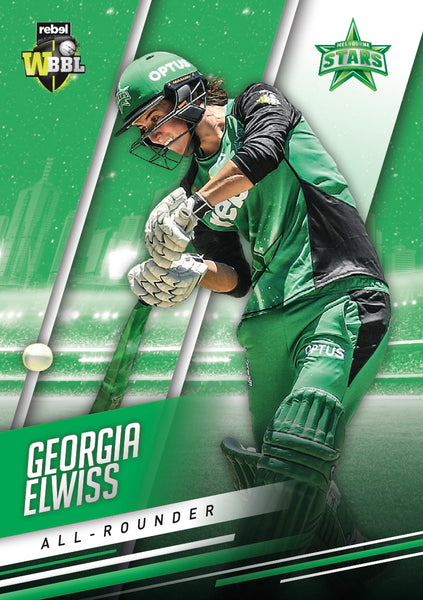 GEORGIA ELWISS - BBL Silver Parallel Card #141