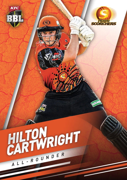 HILTON CARTWRIGHT - BBL Silver Parallel Card #149