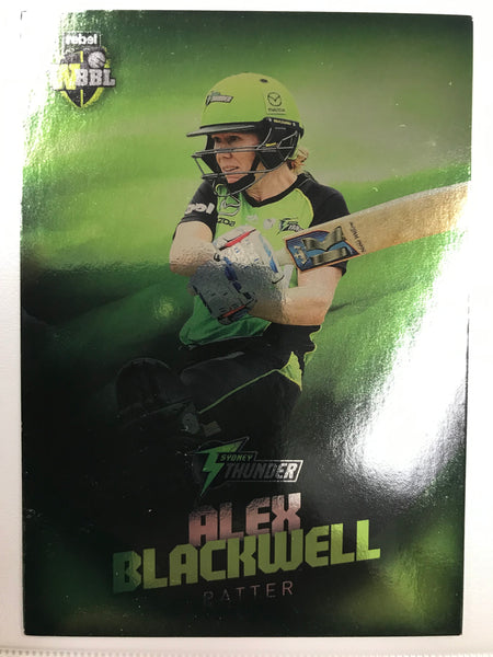 ALEX BLACKWELL - BBL Silver Parallel Card #154