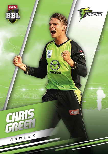 CHRIS GREEN - BBL Silver Parallel Card #188