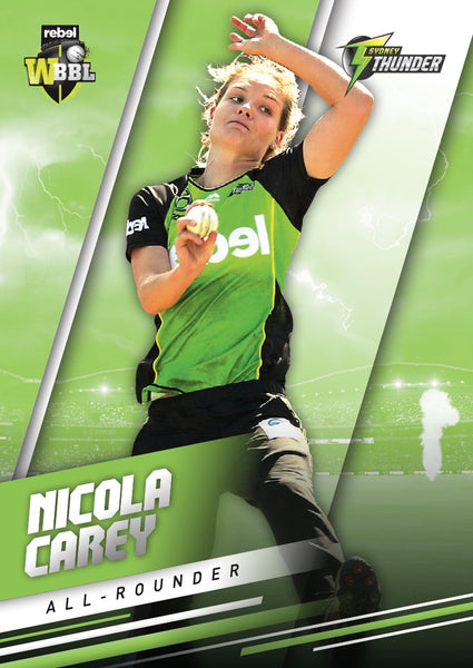 NICOLA CAREY - BBL Silver Parallel Card #194