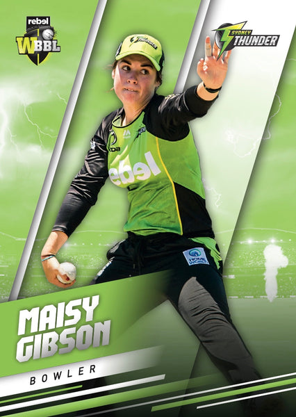 MAISEY GIBSON - BBL Silver Parallel Card #196