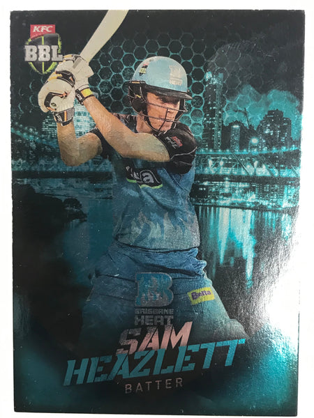 SAM HEAZLETT - BBL Silver Parallel Card #024
