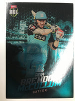 BRENDAN McCULLUM - BBL Silver Parallel Card #028