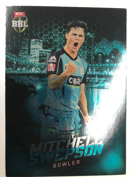 MITCHELL SWEPSON - BBL Silver Parallel Card #032