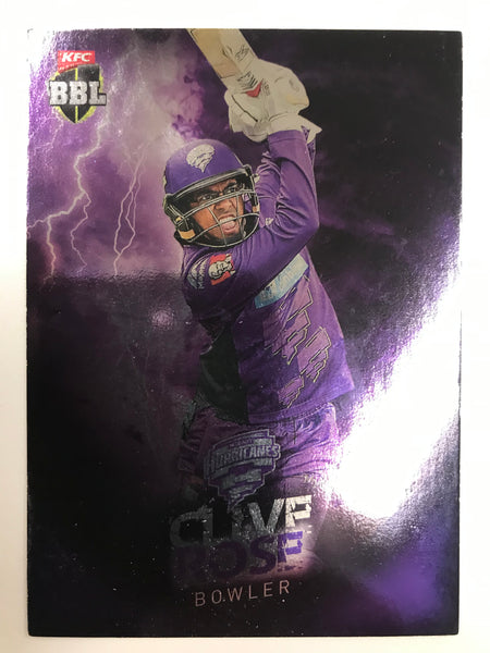 CLIVE ROSE - BBL Silver Parallel Card #052