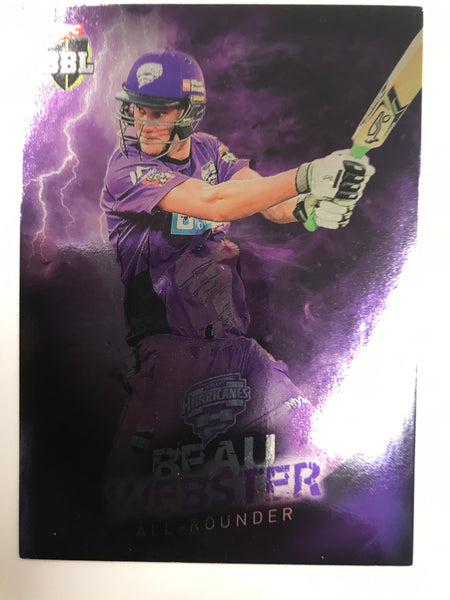 BEAU WEBSTER - BBL Silver Parallel Card #054