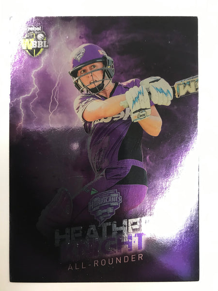 HEATHER KNIGHT - WBBL Silver Parallel Card #057