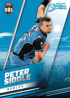 PETER SIDDLE - BBL Silver Parallel Card #064