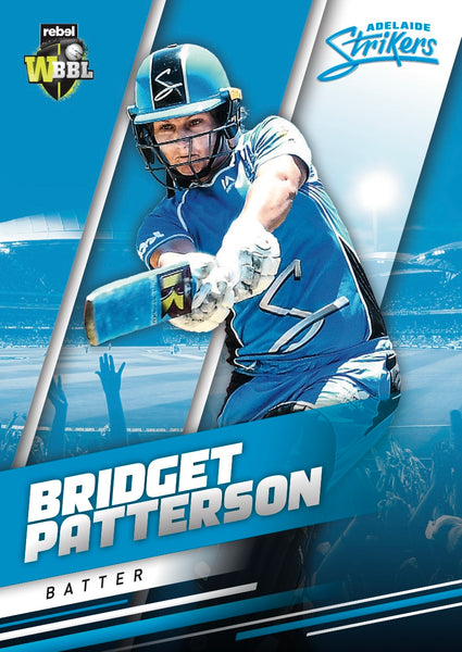 BRIDGETT PATTERSON - BBL Silver Parallel Card #072