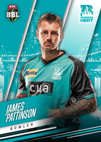 JAMES PATTINSON - BBL Silver Parallel Card #080