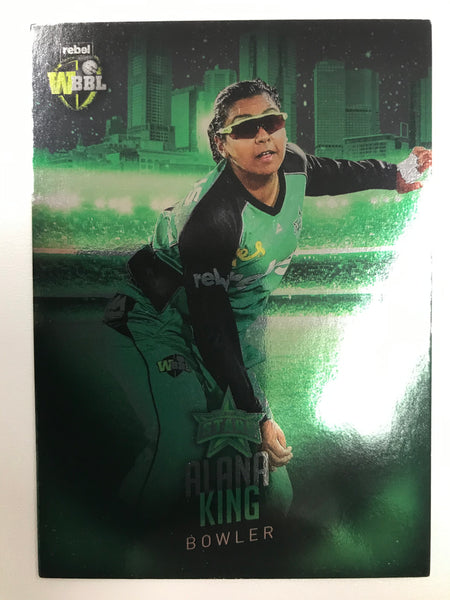 ALANA KING - WBBL Silver Parallel Card #098