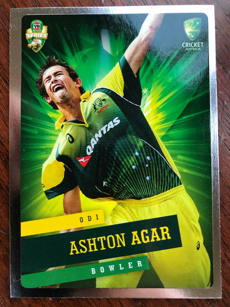 ASHTON AGAR Silver Card #016