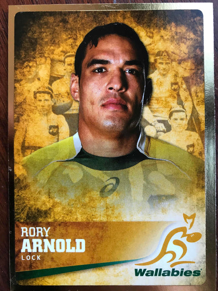 RORY ARNOLD - Gold Card No 002