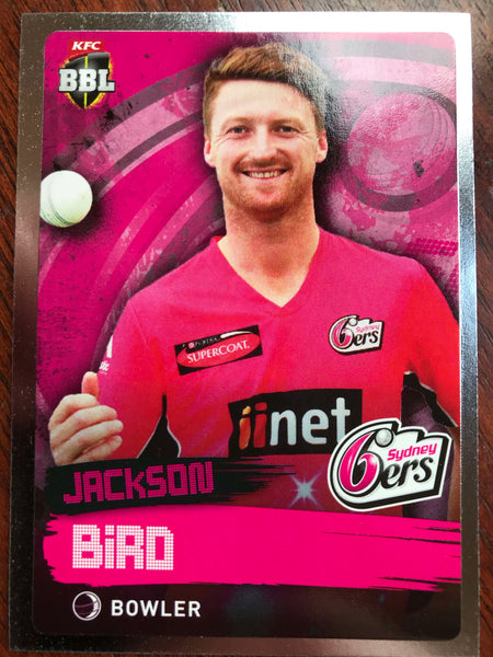 JACKSON BIRD Silver Card #152