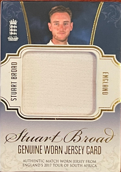 STUART BROAD - Promo - Patch Card #SB-01