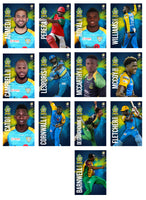 ST LUCIA ZOUKS TEAM SET (17 Cards)