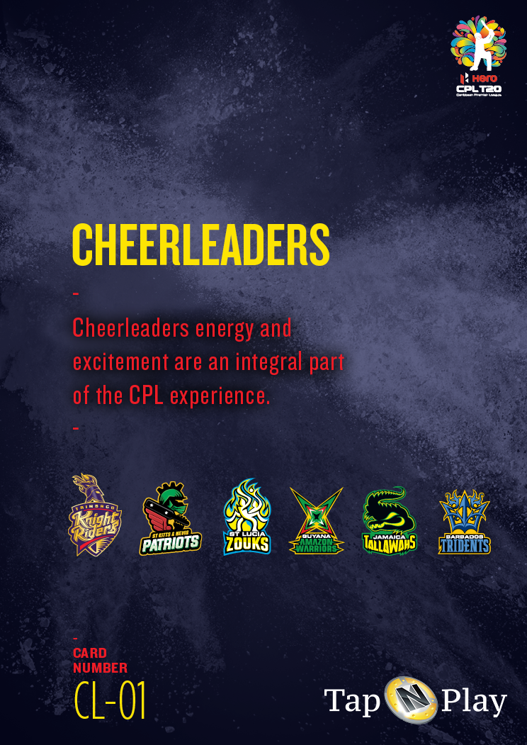 CPL CHEERLEADERS #CL-01 – Dave and Jazzy's Collectables